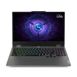 Lenovo LOQ 15IRX9 Gaming Laptop Intel Core i7-13650HX Processor 16GB Ram 512GB SSD NVIDIA GeForce RTX 3050-6GB Graphics 15.6 Inch Full HD 144Hz Display Operating System (Windows 11 Modified) English Arabic White Backlit Keyboard - Luna Grey