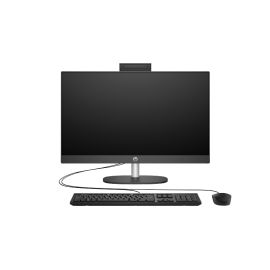 HP ProOne 245 G10 All-In-One AMD Ryzen 7 7730U Processor 8GB RAM 512GB SSD Storage Intel Graphic 23.8 inch FHD Display English Keyboard Black Operating System (Windows 11 Modified)