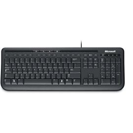 Microsoft 600 Wired Desktop Keyboard Black 