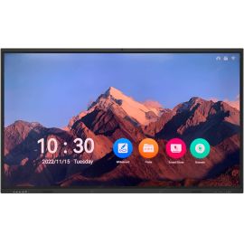 شاشة Uniview MW3565-T-Y الذكية التفاعلية مقاس 65 بوصة، تعمل بنظام Android 13، وذاكرة وصول عشوائي بسعة 8 جيجابايت ومساحة تخزين 128 جيجابايت، ووقت استجابة 8 مللي ثانية، وقلمان يعملان باللمس مع ضمان | MW3565-T-Y