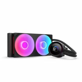 NZXT Kraken Plus 240 RGB V2 Black Cooler  Speed 500 - 2,400 ± 250 RPM per fan Airflow 75.05 CFM per fan
