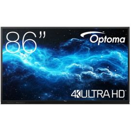 Optoma 3862RK 86" UHD 4K UHD Creative Touch 3 Interactive Display, Android 13.0, 4GB Ram, 32GB Storage, 20 points touch, 20Wx2 Speakers | 3862RK