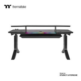 Thermaltake ARGENT P900 Smart Gaming Desk – Design by Studio F. A. Porsche Height‑Adjustable 70–100 cm, Integrated RGB, Dual‑Motor, Wi‑Fi App Control