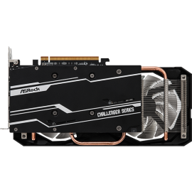 ASRock AMD Radeon RX 7600 Challenger 8GB OC Graphics Card AMD RDNA 3 Architecture Dual-Fan Cooling with Striped Axial Technology 2695 MHz Boost Clock