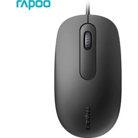 Rapoo N200 Mouse Wired USB Black