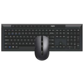 Rapoo 8210M Wireless Combo Keyboard & Mouse MultiMode  Eng AR Black 14206