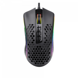 Redragon M808 Storm Lightweight RGB Gaming Mouse Wired & Wireless Connectivity 85g Ultralight Honeycomb Shell
