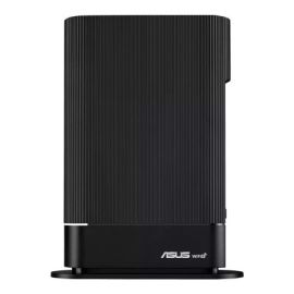 موجه ASUS RT-AX59U AX4200 واي فاي 6 (802.11ax) مزدوج النطاق مع دعم الأمان الشبكي المجاني عبر AiProtection Pro، التصفح الآمن، Instant Guard وميزات VPN، مع إمكانية التثبيت على الجدار.