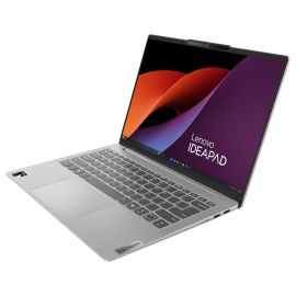 Lenovo IdeaPad Slim 5 Laptop Snapdragon X Plus X1P-42-100 Processor 16GB DDR5 RAM 512GB SSD Storage Qualcomm Adreno Graphics 14 inch WUXGA OLED Display  English Arabic Keyboard Cloud Grey Operating System Windows 11