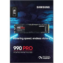 سامسونج اس اس دي داخلي 2 تيرابايت 990 برو Nvme M.2 MZ V9P2T0BW 