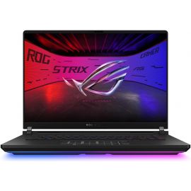 Asus ROG Strix SCAR 16 G635LX-S5156 Gaming Laptop Intel Core Ultra U9-275HX Processor 32GB Ram 1TB SSD Storage NVIDIA GeForce RTX5090-24GB 16 Inch WQXGA Display Operating System (Dos/No OS) Black English Arabic Keyboard  