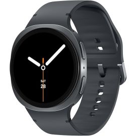 Samsung Galaxy Watch8 40mm Graphite Smartwatch, LTE, Cushion Design, Dynamic Lug System, 3nm Processor, Sleep & Running Coach (Middle East Version)