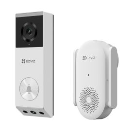 EZVIZ Door Bell with Solar Panel EP3X 2K (2048 × 1296) Built-in high-sensitivity microphone