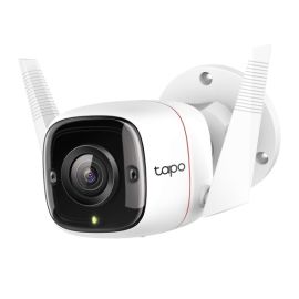كاميرا TP-Link Tapo C310 الخارجية بدقة FHD 3 ميجابكسل، تصميم مقاوم للعوامل الجوية، رؤية ليلية، صوت ثنائي الاتجاه، كشف الحركة، صفارة إنذار تلقائية، واتصال Wi-Fi/RJ45.