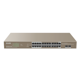 Tenda TEG1126P-24-410W  24GE+2SFP Ethernet Switch With 24-Port PoE