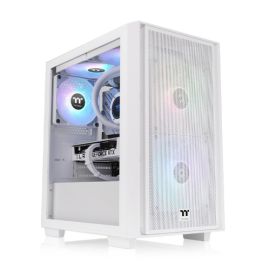 Thermaltake Versa H16  ARGB Micro-ATX Tower Tempered Glass -Snow White