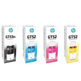 HP GT53 XL and GT52 Full Set Ink Bottles for HP Ink Tank Printers