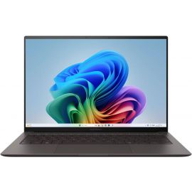 ASUS Zenbook S14 UX5406AA-SW452W Laptop Intel Core Ultra 9-386H Processor 32GB Ram 1TB SSD Storage Intel Graphics 14 Inch 3K OLED 120Hz Display Operating System Windows 11 Home English Arabic Backlit Keyboard - Antrim Gray with Sleeve
