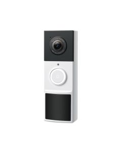 TP-Link Tapo D210 Video Doorbell with Camera, 2K 3MP, Colour Night Vision, Two-Way Audio, AI Detection, 6400 mAh Non-Removable Battery, and Chime
