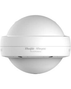 نقطة وصول Ruijie Reyee RG‑RAP6262(G) خارجية باتجاه متعدد (Omni-Directional) تدعم Wi-Fi 6 AX1800، حاصلة على تصنيف IP68، وبمنافذ جيجابت مزدوجة، وجاهزة لشبكة Reyee Mesh