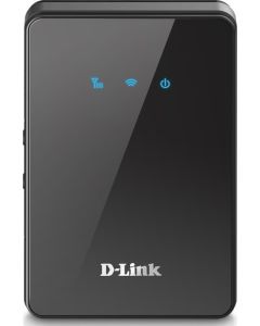جهاز توجيه محمول D‑Link DWR‑932C 4G LTE بسرعة تصل إلى 150 ميجابت في الثانية، وبطارية 2000 مللي أمبير في الساعة