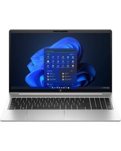 حاسوب محمول HP ProBook 455 G10 بمعالج AMD Ryzen 7-7730U، ذاكرة وصول عشوائي 8GB DDR4-3200، تخزين SSD بسعة 512GB، شاشة 15.6 بوصة FHD، رسومات AMD Radeon، باللون الفضي، لوحة مفاتيح باللغة الإنجليزية، نظام التشغيل (Windows 11 معدل)