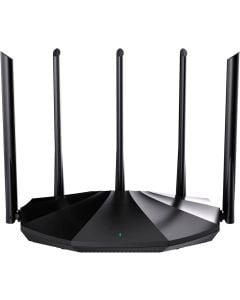 جهاز توجيه Tenda TX2 PRO ثنائي النطاق جيجابت Wi-Fi 6 هوائيات 5 × 6dBi، أمان WPA3، MU-MIMO، OFDMA
