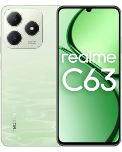 Realme C63 Dual Sim Smartphone 6GB Ram 128GB Storage 4G LTE Middle East Version-Jade Green