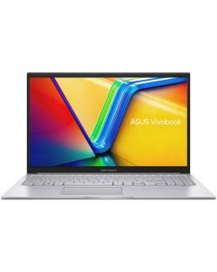 لابتوب أسوس فيفوبوك 15 X1504VA مع معالج إنتل كور i5 120U، ذاكرة RAM بسعة 8 جيجابايت، تخزين SSD بسعة 512 جيجابايت، رسومات إنتل، شاشة FHD IPS بحجم 15.6 بوصة، لوحة مفاتيح إنجليزية وعربية، اللون فضي، نظام التشغيل ويندوز 11 هوم