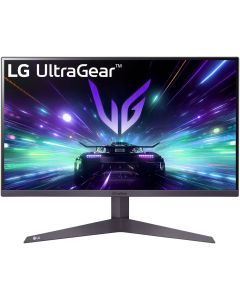 إل جي 27GS50F-B شاشة ألعاب UltraGear FHD VA مقاس 27 بوصة بدقة 1920 × 1080 ووقت استجابة 180 هرتز و5 مللي ثانية وتقنية HDR 10 وتوافق AMD FreeSync باللون الأسود