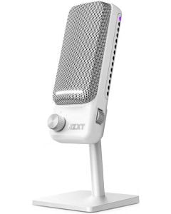 NZXT Capsule Elite Gaming White Microphone, Professional USB Mic, Cardioid Pickup, Studio-Quality Sound for Streaming and Recording- AP-PUMIC-W1
