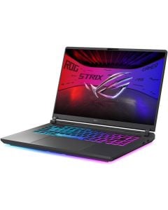 أسوس ROG Strix G16 G615LP-G1S1621W لابتوب ألعاب، معالج إنتل ألترا 9 275HX، ذاكرة رام 32 جيجابايت، تخزين SSD بسعة 1 تيرابايت، بطاقة رسومات NVIDIA RTX 5070 بسعة 8 جيجابايت، شاشة WQXGA مقاس 16 بوصة، لوحة مفاتيح إنجليزية وعربية، اللون رمادي إكليبس، نظام التشغ