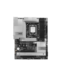 MSI PRO Z890-A WIFI Intel Z890 LGA 1851 ATX Motherboard 256GB DDR5, M.2 Gen5, Wi-Fi 7, Bluetooth 5.4, 2.5G LAN, Silver