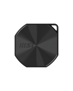 MSI Datamag 20Gbps Magnetic Portable SSD, 1 TB Capacity, USB 3.2 Gen 2x2 Interface, Sequential Read up to 1600 MB/s, Sequential Write up to 1500 MB/s, Lightweight Aluminum Alloy, Magnetic Attachment with Metal Rings