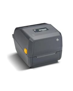 طابعة سطح المكتب Zebra ZD421T الحرارية مقاس 4 بوصات (طراز ZD4A042-30EE00EZ) - دقة 203 نقطة في البوصة، USB، مضيف USB، Ethernet، BTLE5، Print DNA