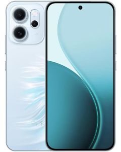 هاتف Oppo Reno14F ثنائي الشريحة، ذاكرة وصول عشوائي (RAM) سعة 12 جيجابايت، سعة تخزين 512 جيجابايت، يدعم تقنية الجيل الخامس، أزرق، إصدار الشرق الأوسط