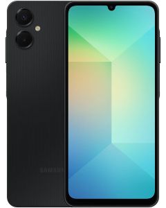 Samsung Galaxy A06 Dual Sim Smartphone 6GB Ram 128GB Storage 5G International Version-Black