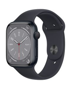 Apple Watch Series 8 GPS 45mm Cellular Aluminum Case with Sport Band - Regular