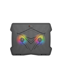 Meetion CP2020 Cooling Pad, 450x330x35mm, Dual-Fan Laptop Cooler with Adjustable Speed, USB-Powered, Overheat Protection and Ultra-Slim Ergonomic Design
