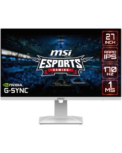 شاشة MSI G321Q مقاس 27 بوصة WQHD IPS 2K معدل تحديث 2560x1440 معدل تحديث 170 هرتز وقت استجابة 1 مللي ثانية Freesync HDR DP أسود
