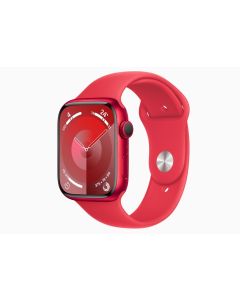 Apple Watch Series 9 Aluminum Case with Sport Band GPS 45mm Red
