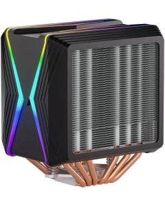 Redragon CC‑2188 Hodur ARGB Dual-Tower CPU Air Cooler – 120 mm PWM Fan, 6 Heatpipes, 72 CFM, 164 mm Height, Intel & AMD Compatible