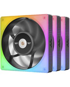 Thermaltake Toughfan 120mm 16.8 Million RGB Lighting  2000 RPM Fan Speed High Static Pressure Radiator Fan (3-Fan Pack)-120 mm