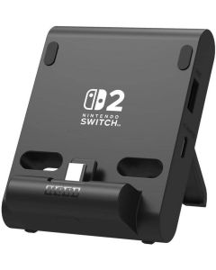 Hori Dual USB Playstand Nintendo Switch 2 Charge and Play in Tabletop Mode Connects Up to 2 USB Devices