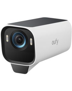 Eufy Cam S3 Pro T81623W1 4K Ultra HD Solar-Powered Security Camera with Dual Detection Radar, AI Motion Recognition, 2-Way Audio, Night Vision, and Wire-Free Installation – Weatherproof Smart Home Surveillance System