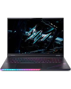 Acer Predator Helios 18 AI Gaming Laptop Intel Core Ultra 9 275HX Processor 96GB RAM 1TB SSD Storage GeForce RTX 5080 16GB Graphics 18 inch WQXGA IPS Display English Arabic Keyboard Black Operating System Windows 11 Pro