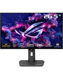ASUS ROG Strix Gaming Monitor 27 inch QHD WOLED Display 2560 x 1440 240Hz Refresh Rate 0.03ms Response Time FreeSync Premium & G-SYNC Compatible, Black
