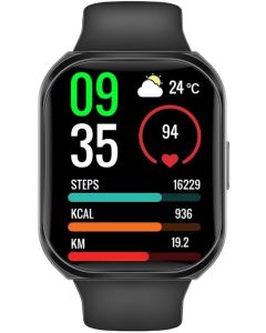 Promate ActivLife Smartwatch with Premium Bluetooth 3.0 Calling Health Fitness Tracker with 2-Inch TFT Display