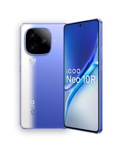 IQOO NEO 10R Dual Sim Smartphone 12GB Ram 256GB Storage 5G Raging Blue International version