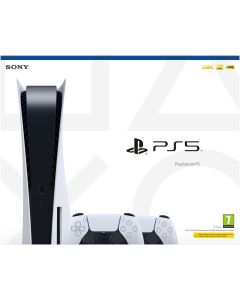 نسخة دولية من جهاز سوني بلاي ستيشن 5 PS5 إصدار الأقراص مع جهاز تحكم لاسلكي إضافي